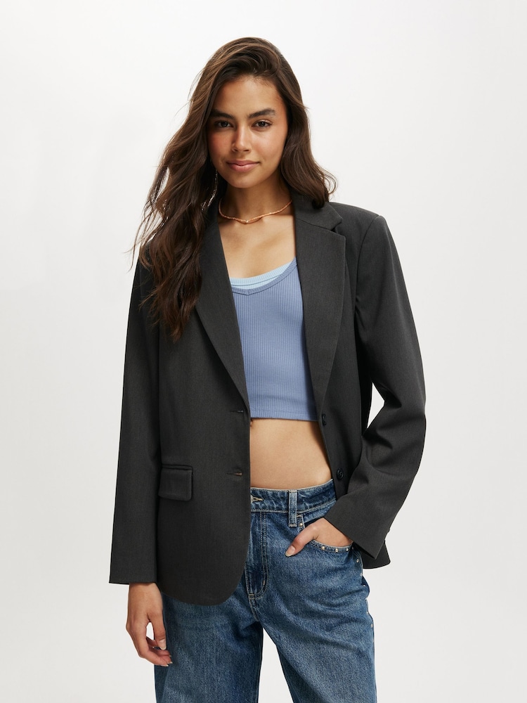 Gris - Cotton On Lolita Blazer - Imagen 1 de 5