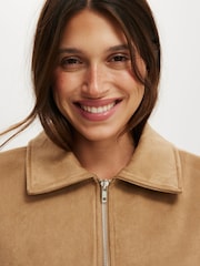 Cotton On Drew Faux Suede Jacket - Imagen 3 de 4