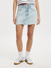 Azul de Chrome - Cotton On Original Denim Mini Skirt - Imagen 5 de 6