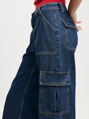 Azul de Chrome - Cotton On Relaxed Cargo Jeans - Imagen 4 de 8