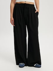 Cotton On Black Luis Pull On Trousers - Image 1 of 5