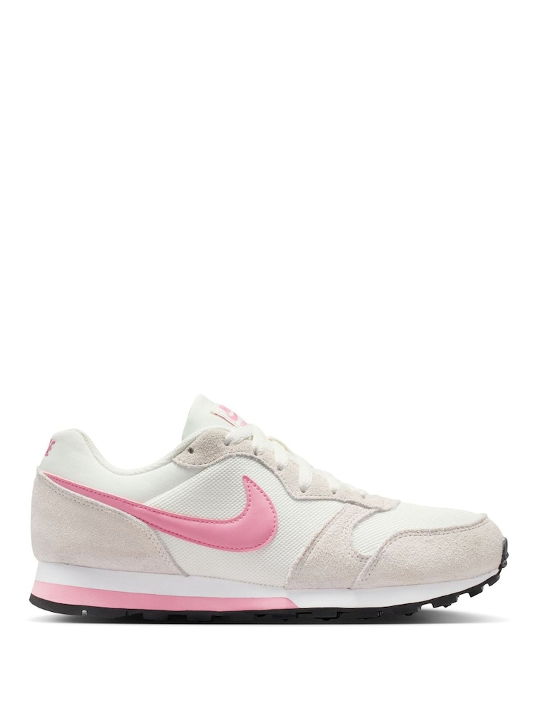 Nike Cream Pink MD Runner 2 Trainers - Image 1 of 11 Nike Cream Pink MD Runner 2 Trainers - Image 1 of 11