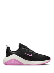 Nike Black Pink Bella 7 Workout Trainers - Image 3 of 11