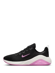 Nike Black Pink Bella 7 Workout Trainers - Image 4 of 11