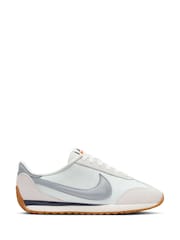 Nike White Metallic Pacific Trainers - Image 1 of 9