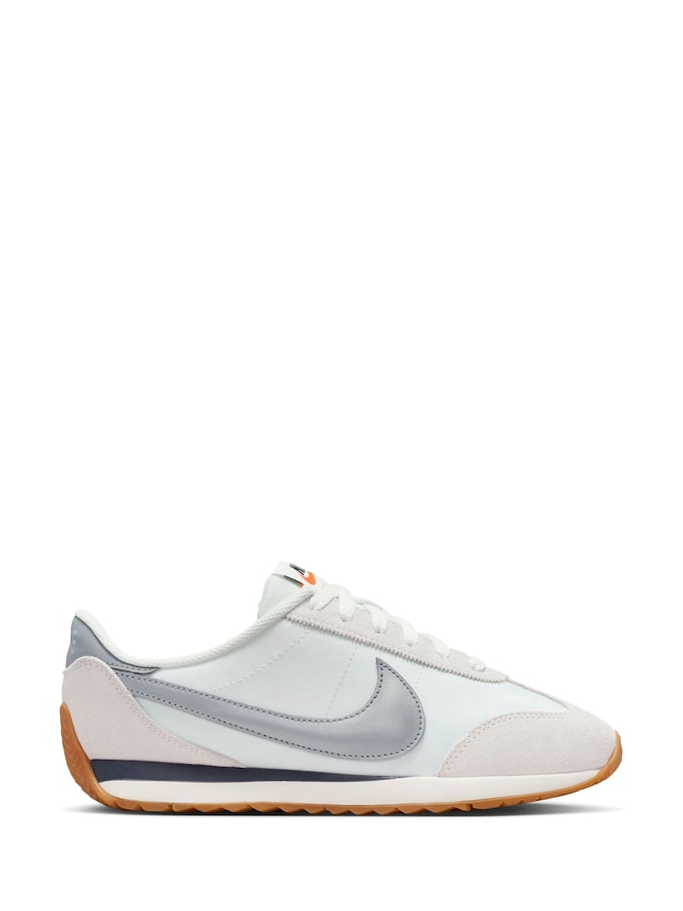 Nike White Metallic Pacific Trainers - Image 1 of 9