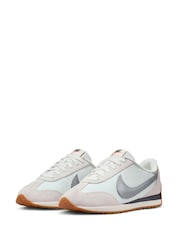 Nike White Metallic Pacific Trainers - Image 3 of 9