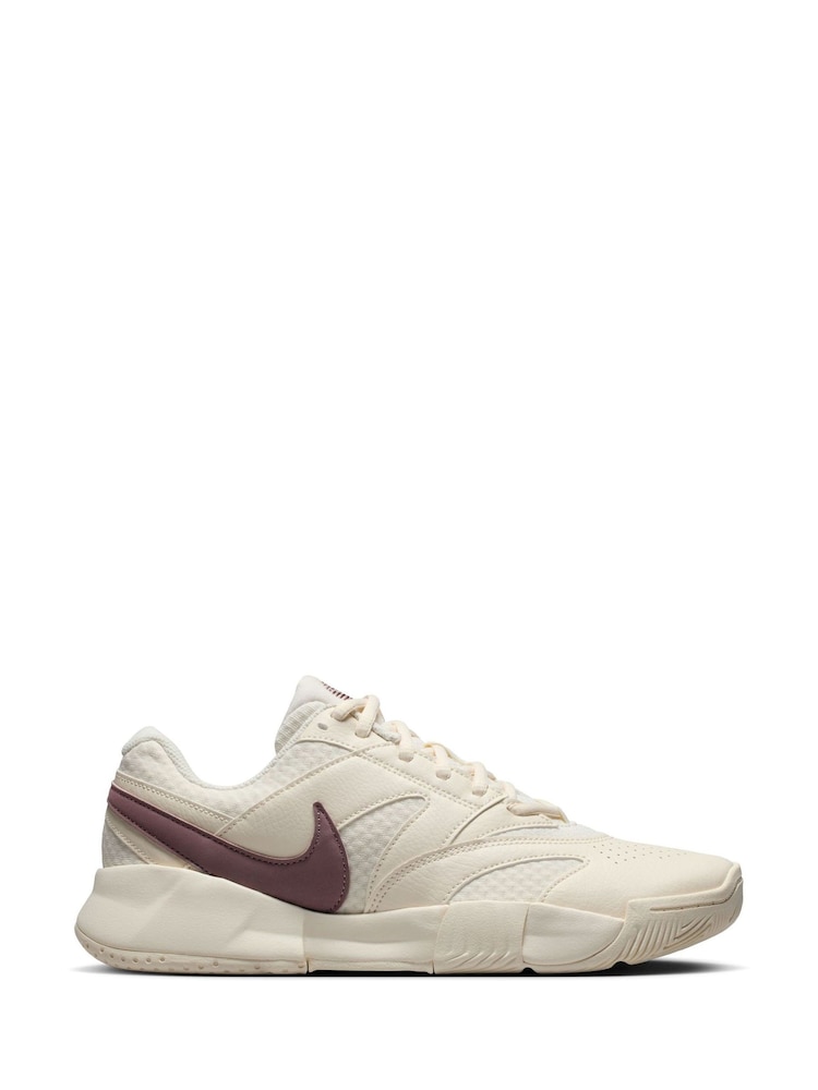 Nike White Court Lite 4 Tennis Trainers - Image 1 of 9 Nike White Court Lite 4 Tennis Trainers - Image 1 of 9