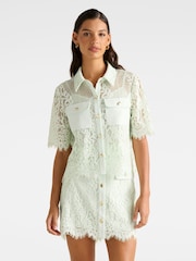 Forever New Lola Lace Shirt - Imagen 1 de 5