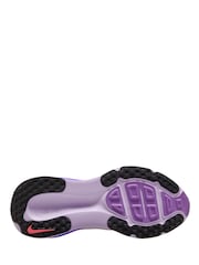 Nike White Violet Vomero 18 Road Running Trainers - Image 5 of 5