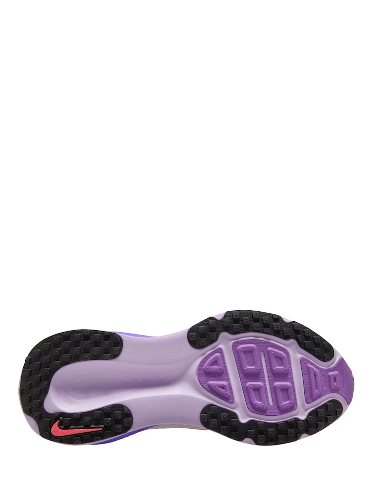 Nike White Violet Vomero 18 Road Running Trainers - Image 5 of 5 Nike White Violet Vomero 18 Road Running Trainers - Image 5 of 5