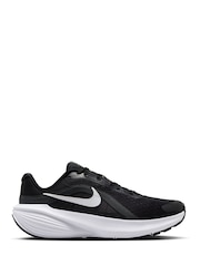 Nike Black White Downshifter 14 Road Running Trainers - Image 1 of 9
