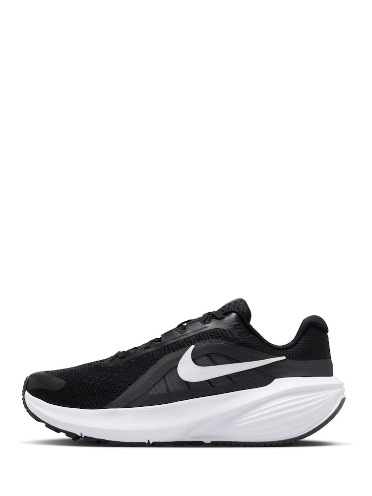 Nike Black White Downshifter 14 Road Running Trainers - Image 2 of 9