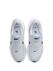 Nike White Black Revolution 8 EasyOn/Off Road Running Trainers - Image 8 of 12