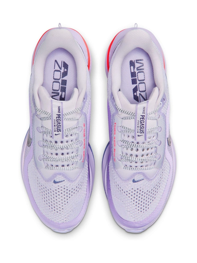 Nike Lilac Pegasus Premium Road Running Trainers - Image 11 of 11 Nike Lilac Pegasus Premium Road Running Trainers - Image 11 of 11