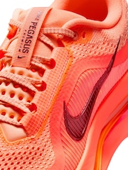 Nike Orange Pegasus Premium Road Running Trainers - Image 9 of 10