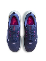 Nike Midnight Navy Juniper Trail 2 GORE-TEX Waterproof Trail Running Trainers - Image 4 of 5