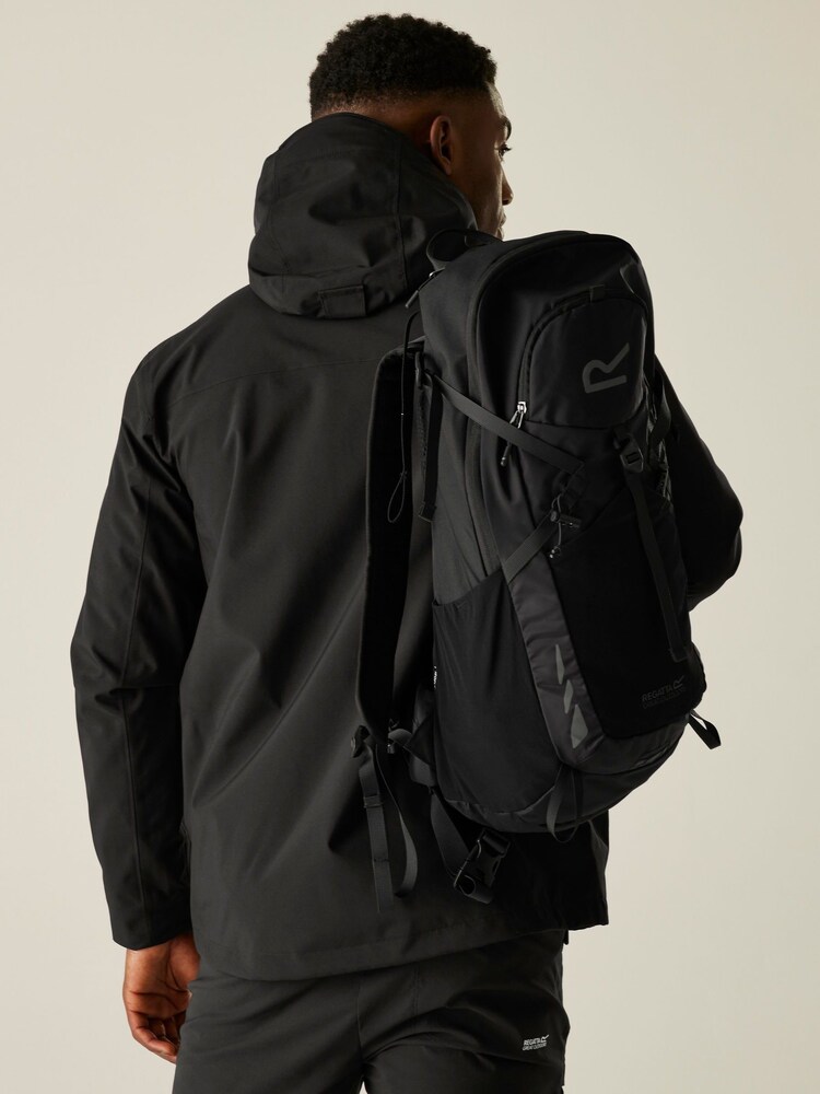 Regatta Black Coriver 3-In-1 Waterproof Jacket - Image 2 of 10 Regatta Black Coriver 3-In-1 Waterproof Jacket - Image 2 of 10
