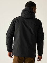 Regatta Black Eamont Heavyweight Waterproof Jacket - Image 2 of 4