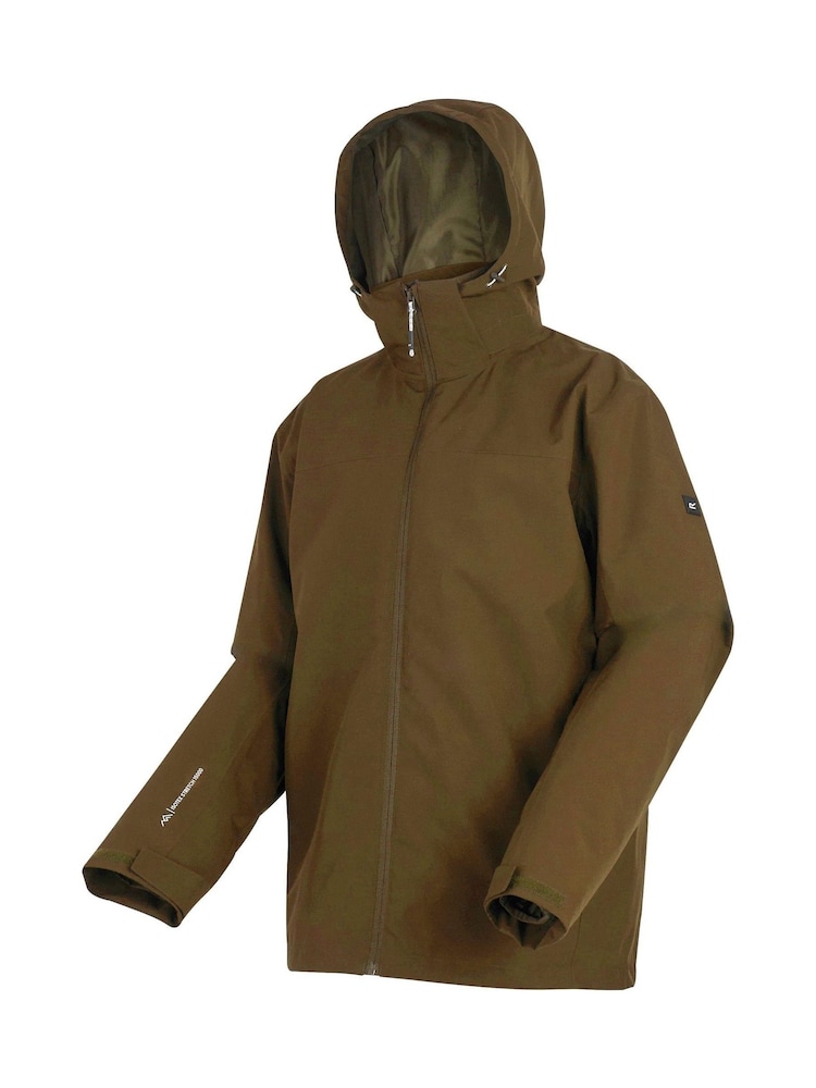 Regatta Brown Coriver 3 in 1 Waterproof Jacket - Image 9 of 9