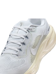 Nike White Pink Pegasus 41 Road Running Trainers - Image 9 of 11