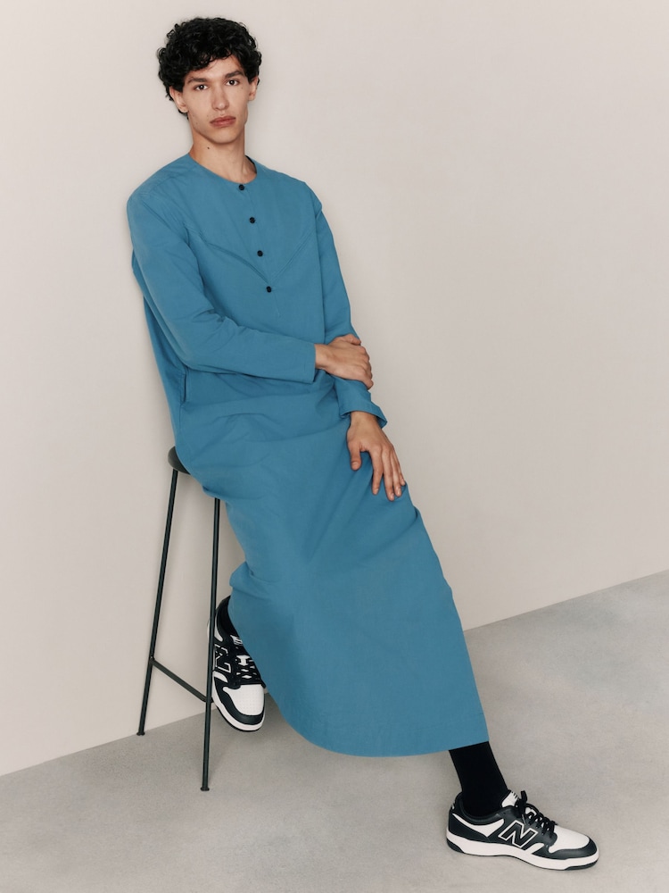 Blå - Thobe-skjorte - Bilde 1 av 7