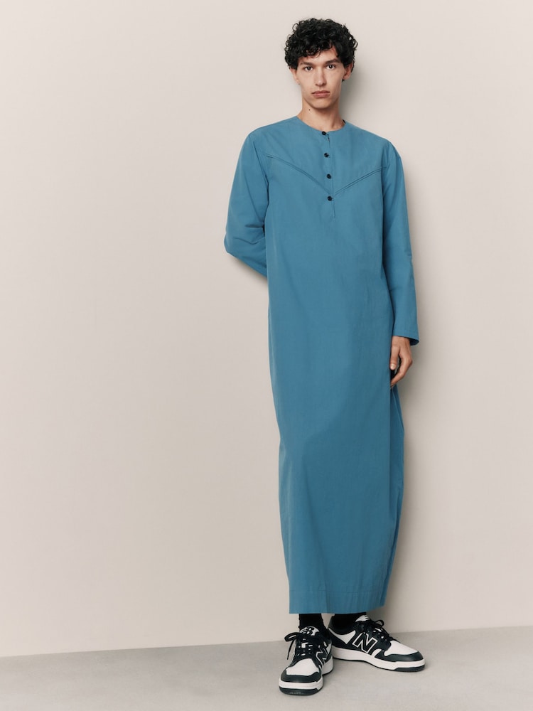 Blå - Thobe-skjorte - Bilde 2 av 7