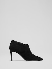 LK Bennett Black Elle Suede Shoes Boots - Image 1 of 4