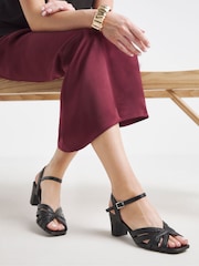 JD Williams Strappy Block Heel Sandals - Imagen 1 de 4