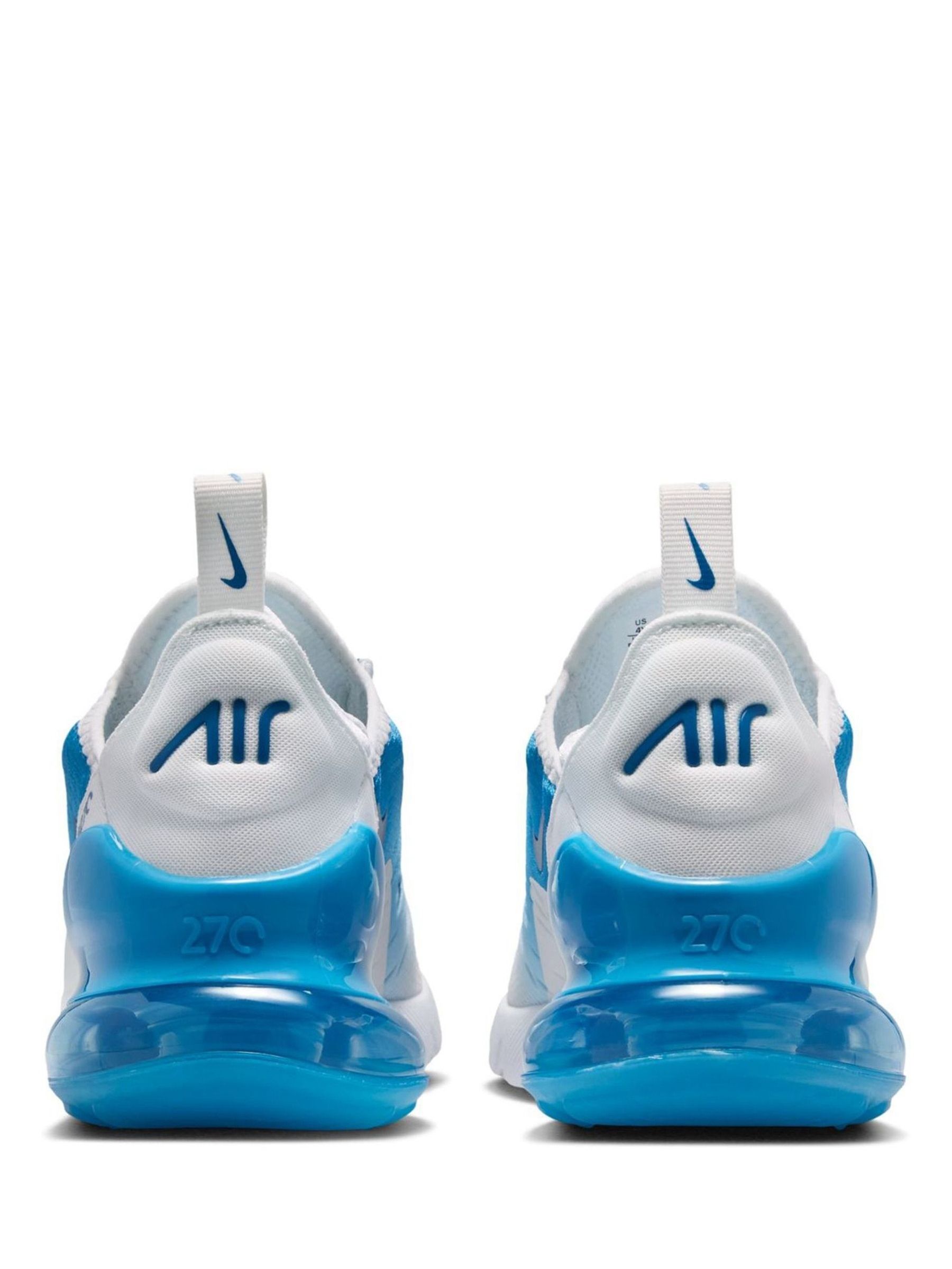airmax 270 blue white