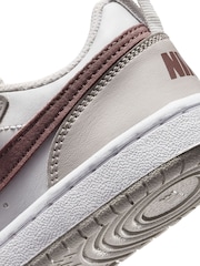 Nike Black Junior Court Borough Low Trainers - Image 10 of 10