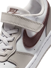 Nike Black Junior Court Borough Low Trainers - Image 9 of 10