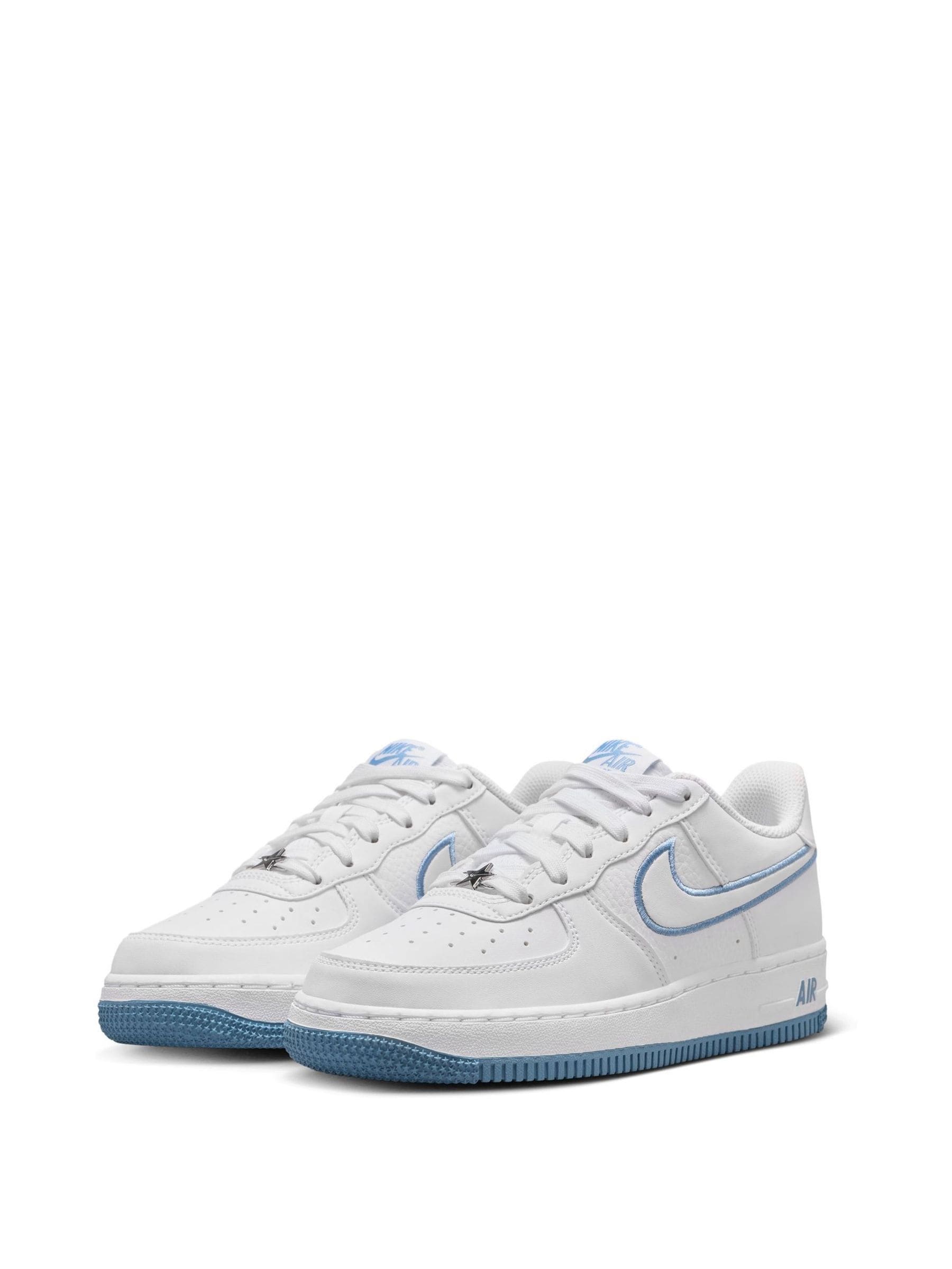 nike air force 1 white youth 5