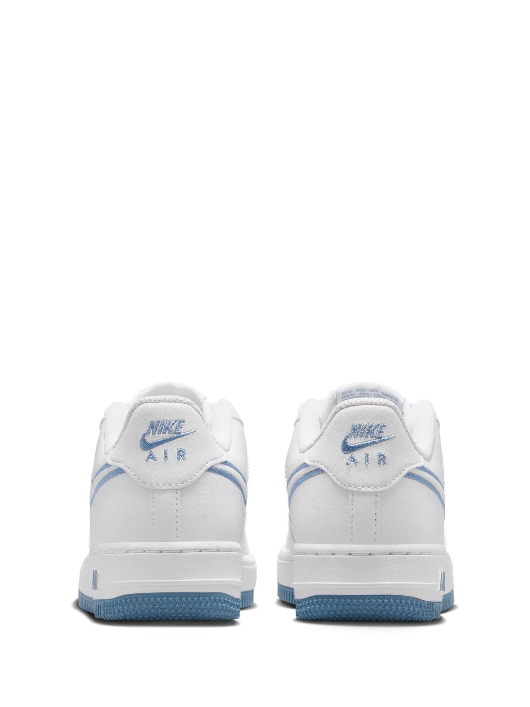 nike air force 1 white youth 6