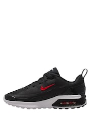 Nike Black Red White Youth Air Max Bia Trainers - Image 2 of 11