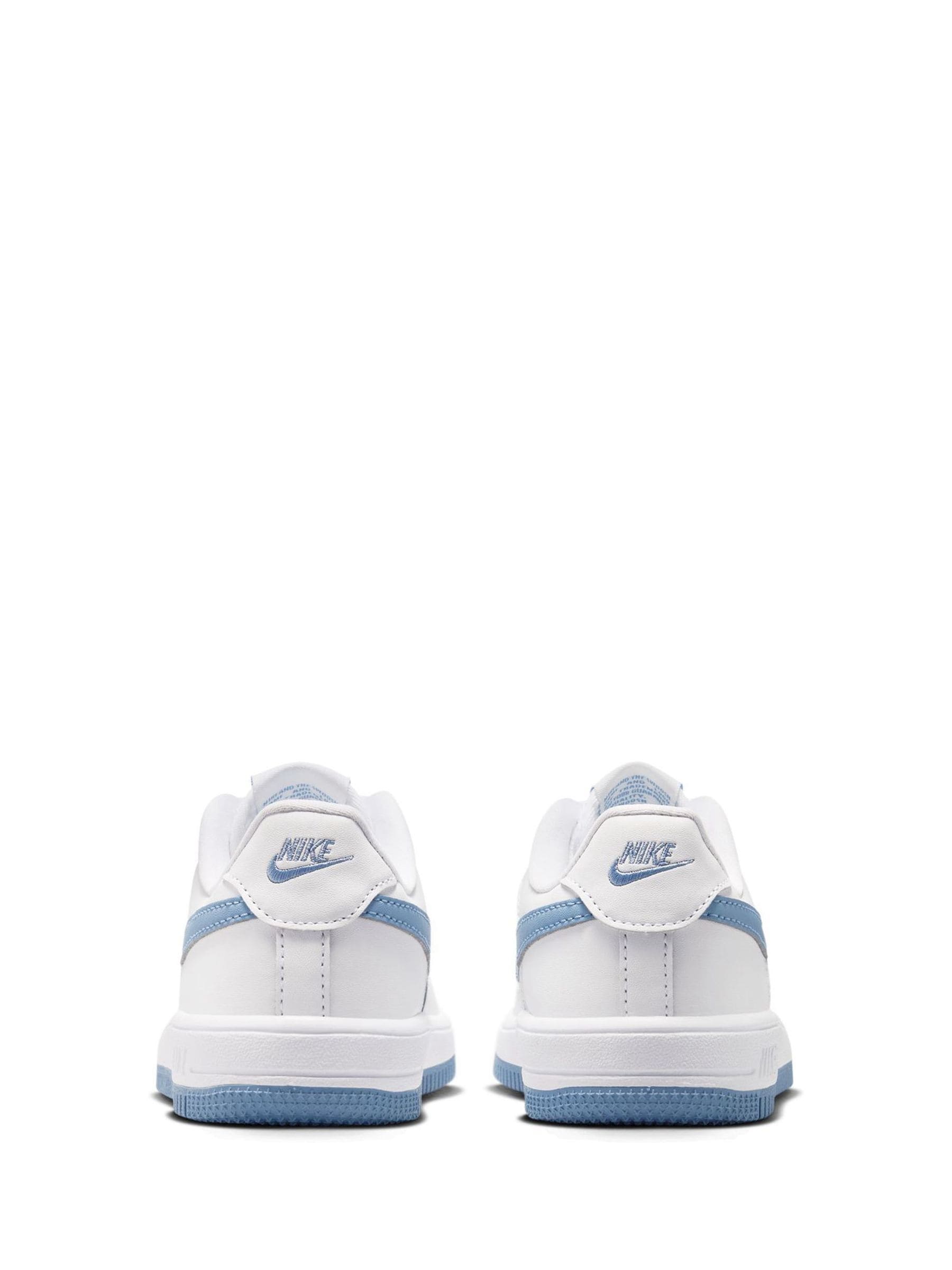 white and blue air force 1 junior