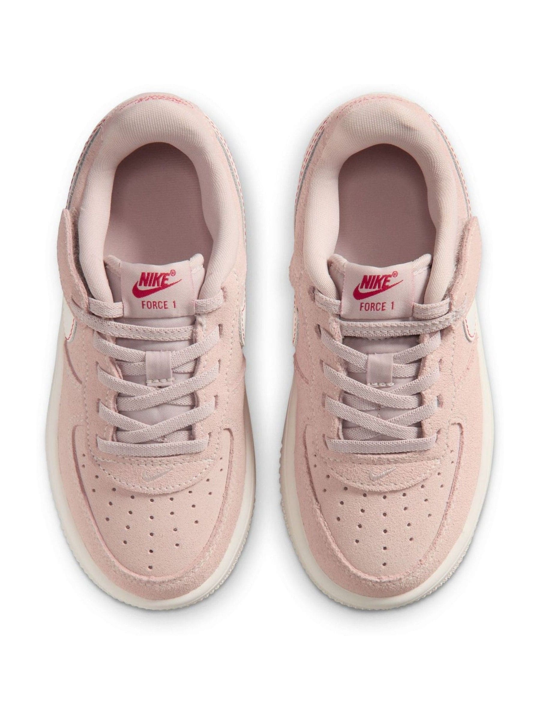 nike air force pink tick junior