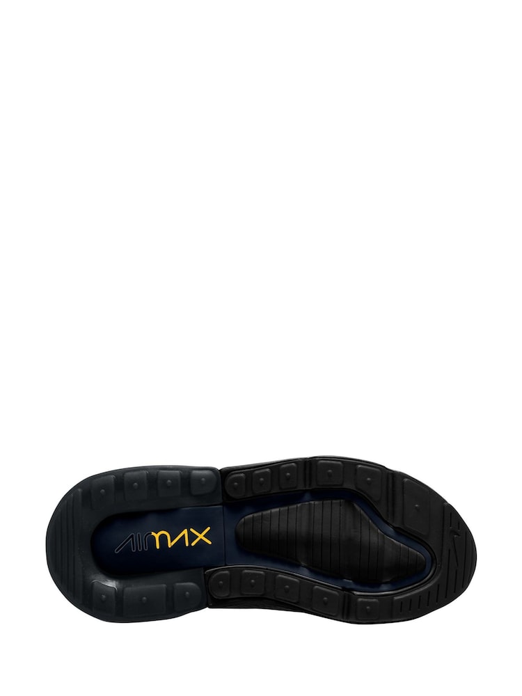 Nike Black White Copper Junior Air Max 270 Trainers - Image 4 of 4 Nike Black White Copper Junior Air Max 270 Trainers - Image 4 of 4