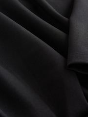 Nothing Ordinary Black Luxe Bubble Hem Sweatshirt - Image 8 of 12