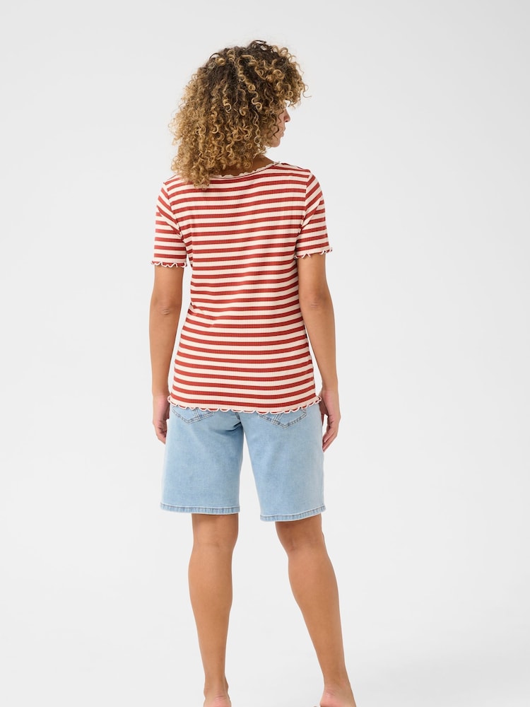 Ribba Stripe T-Shirt - Image 2 of 5 Ribba Stripe T-Shirt - Image 2 of 5