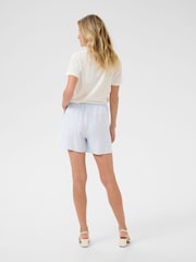 Cream Blue CRLori Drawstring Waist Shorts - Image 3 of 6