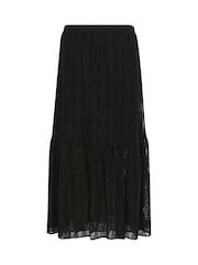 Cream CRBillie Midi A-Line Black Skirt - Image 6 of 6