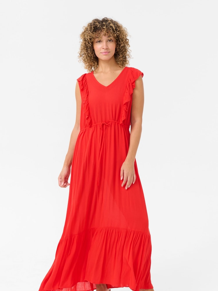 Cream Red CRAllie Maxi Dress - Image 1 of 6