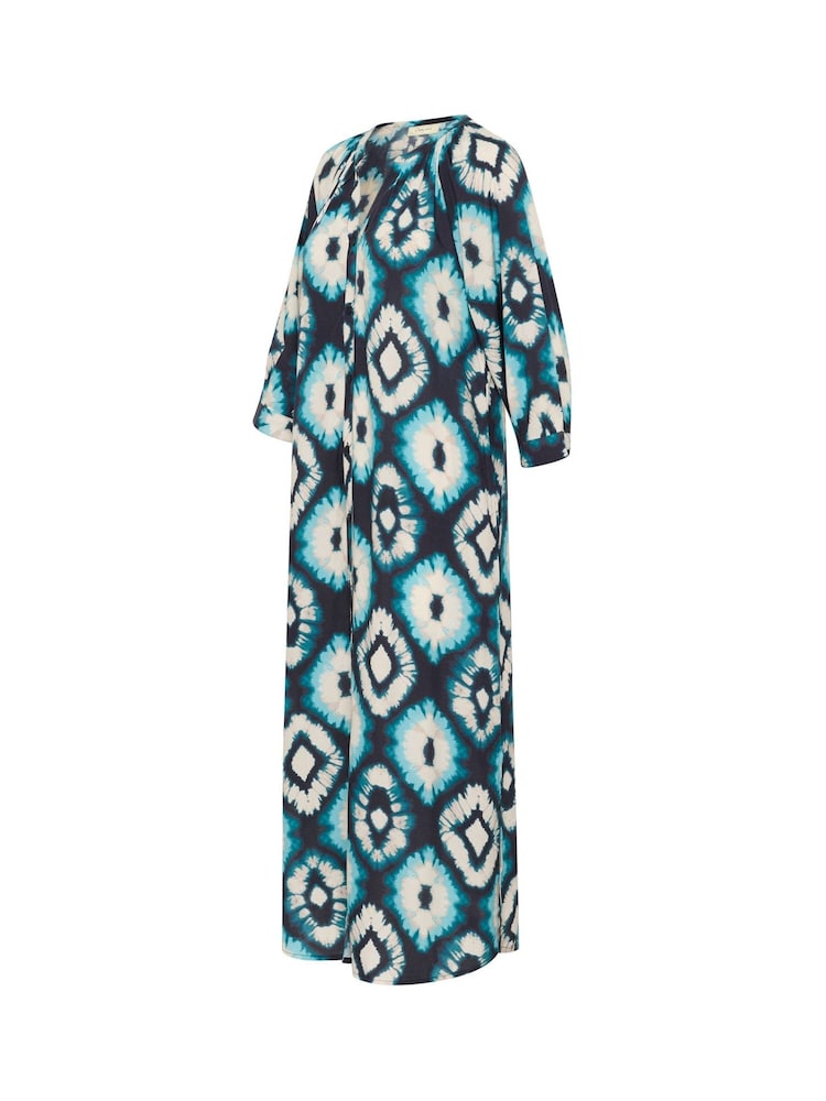 Cream CRTiah 3/4 Sleeve Shirt Midi Black Dress - Image 4 of 4
