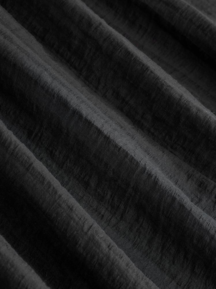 Musta - Pitkä hiha Maksi-kaftan - Kuva 7 / 7