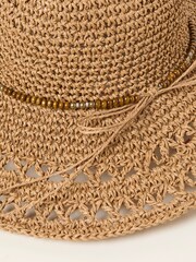 FatFace Natural Floppy Straw Sun Hat - Image 2 of 2