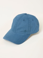 FatFace Blue Herringbone Baseball Cap - Image 1 of 2
