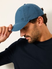 Bleu - Casquette de baseball à chevrons FatFace - Image 3 de 4