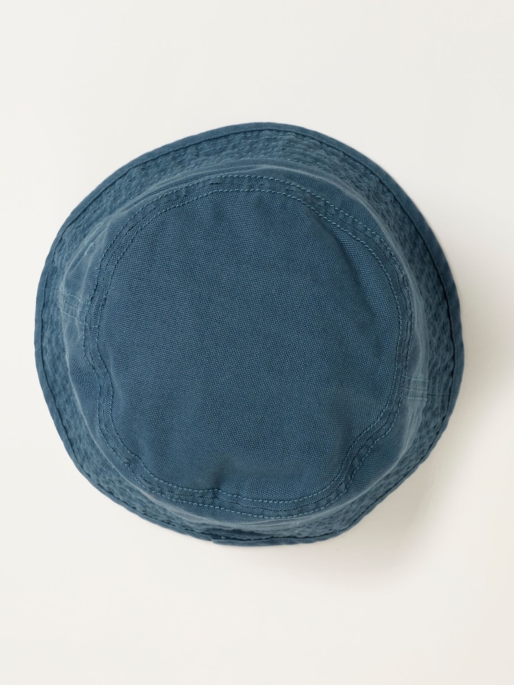 FatFace Teal Blue Bucket Hat - Image 3 of 3