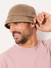 Marrón - FatFace Bucket Hat - Imagen 1 de 3